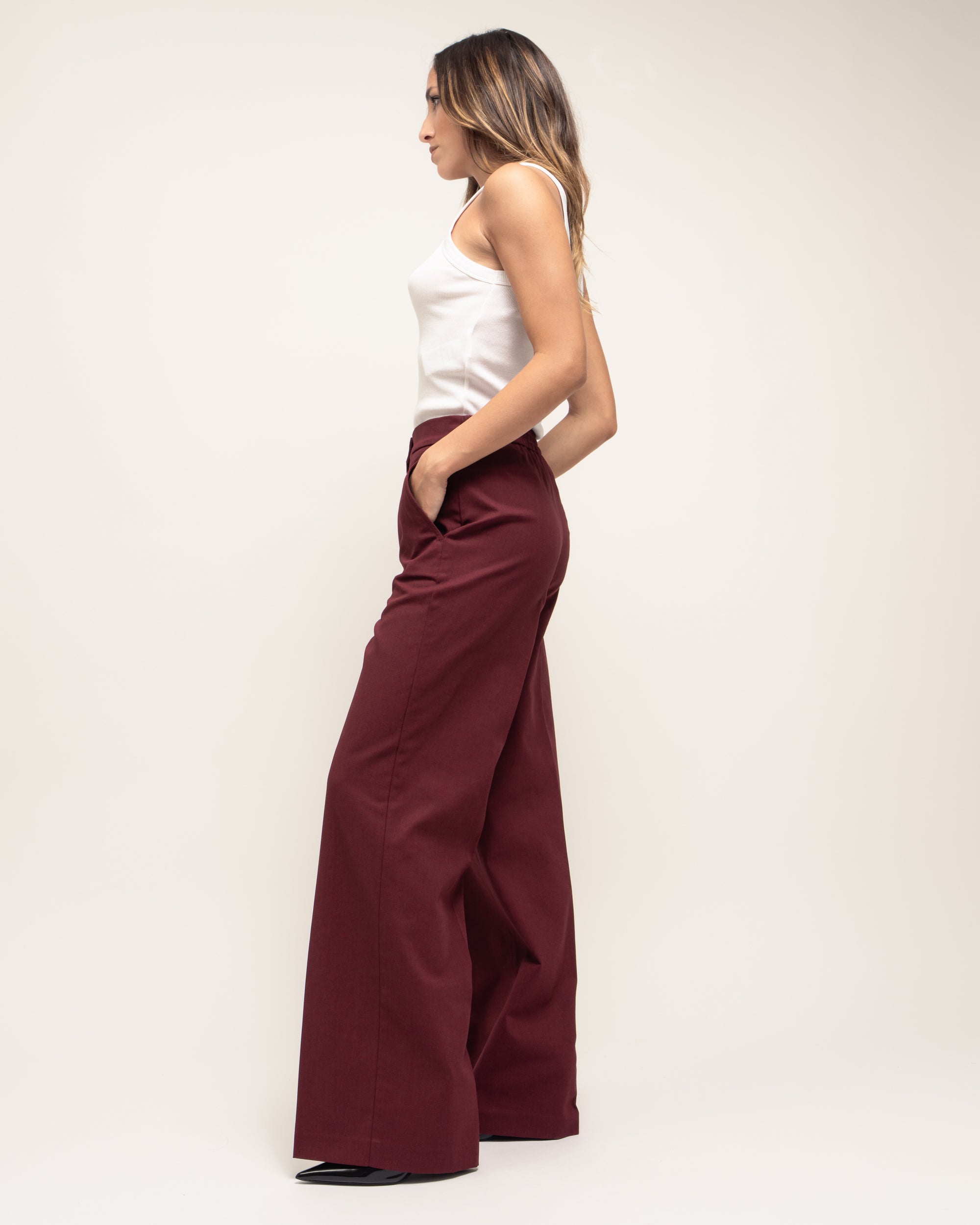 Charm pantaloni a palazzo