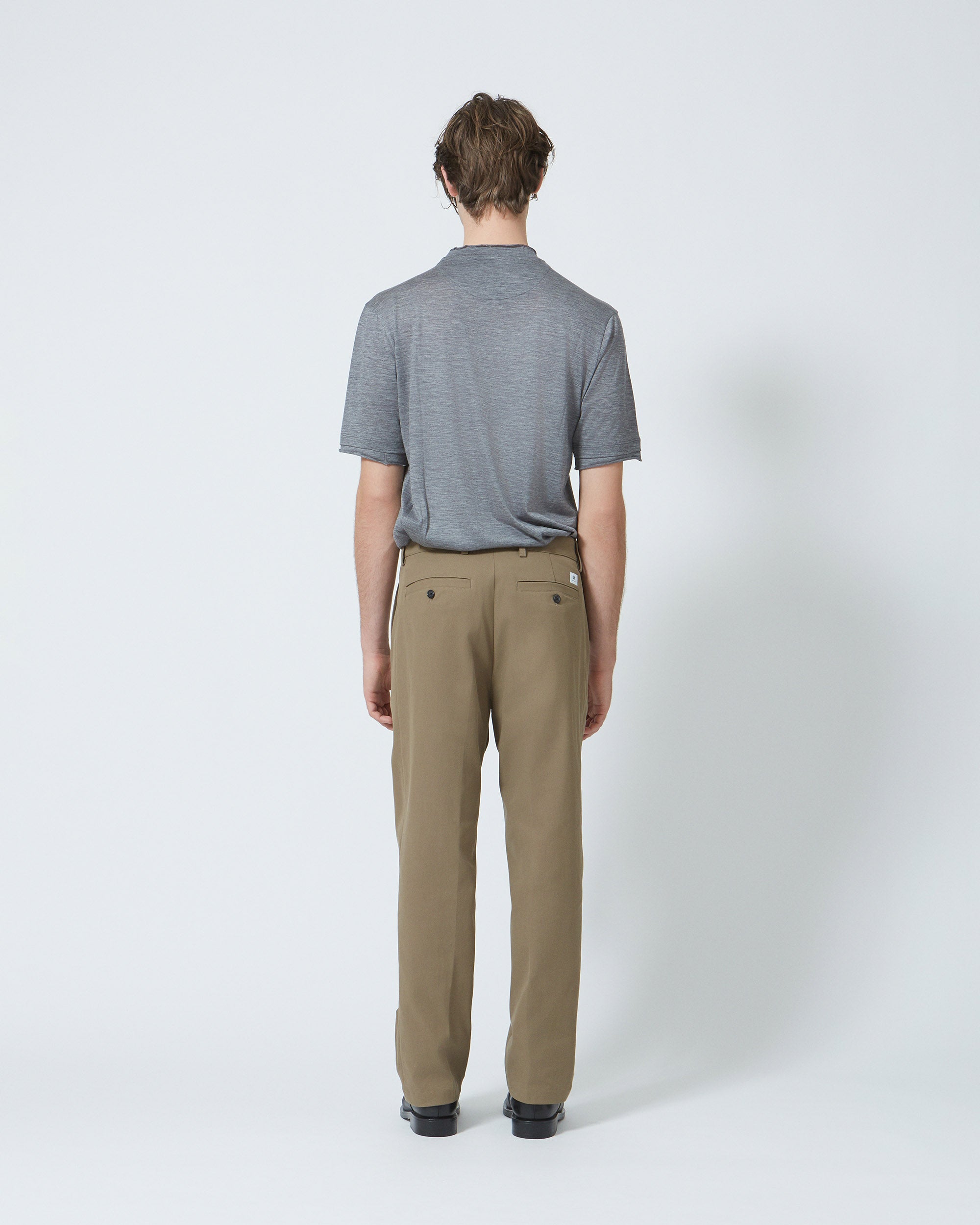 Flower regular chinos