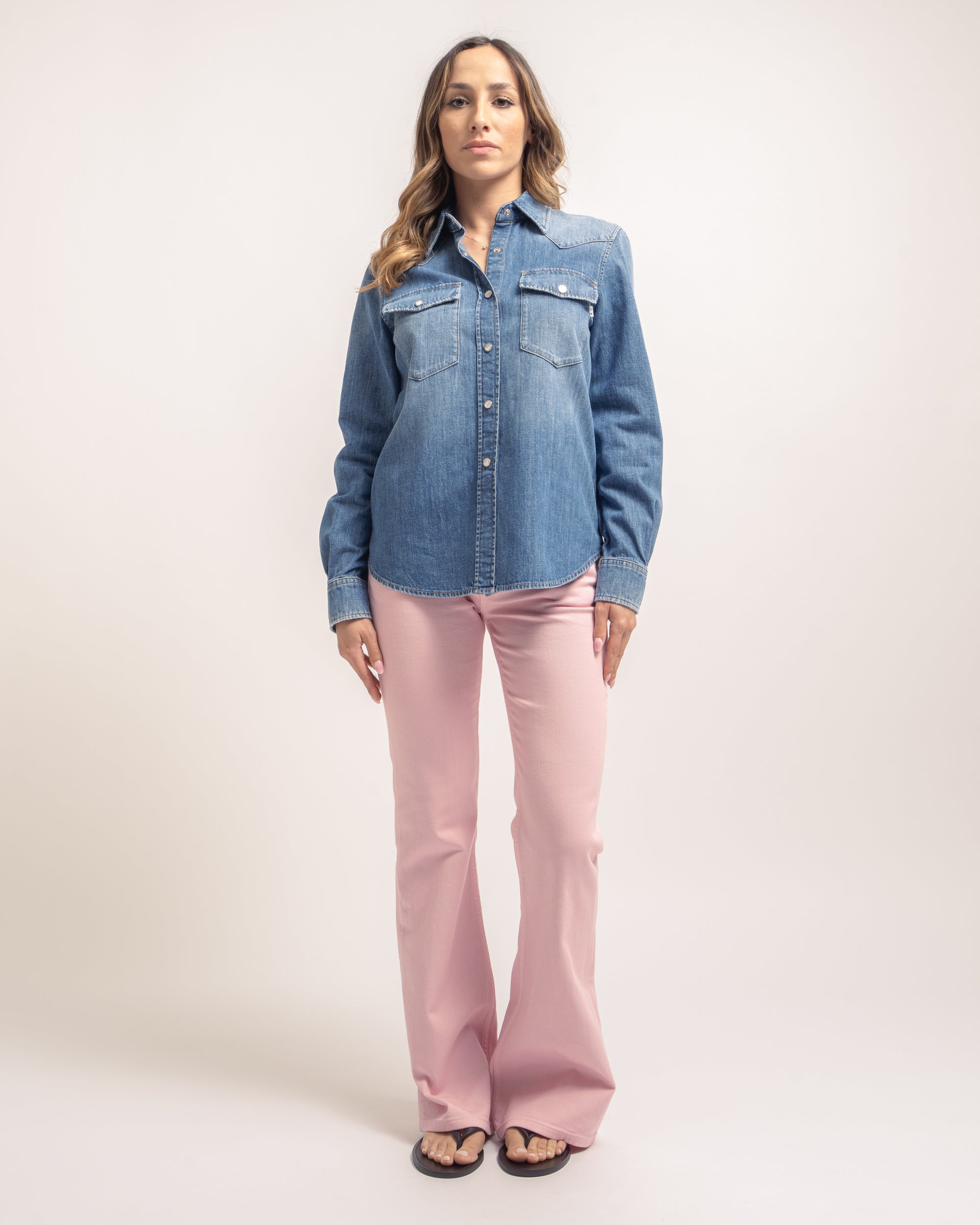 Nite camicia slim texana