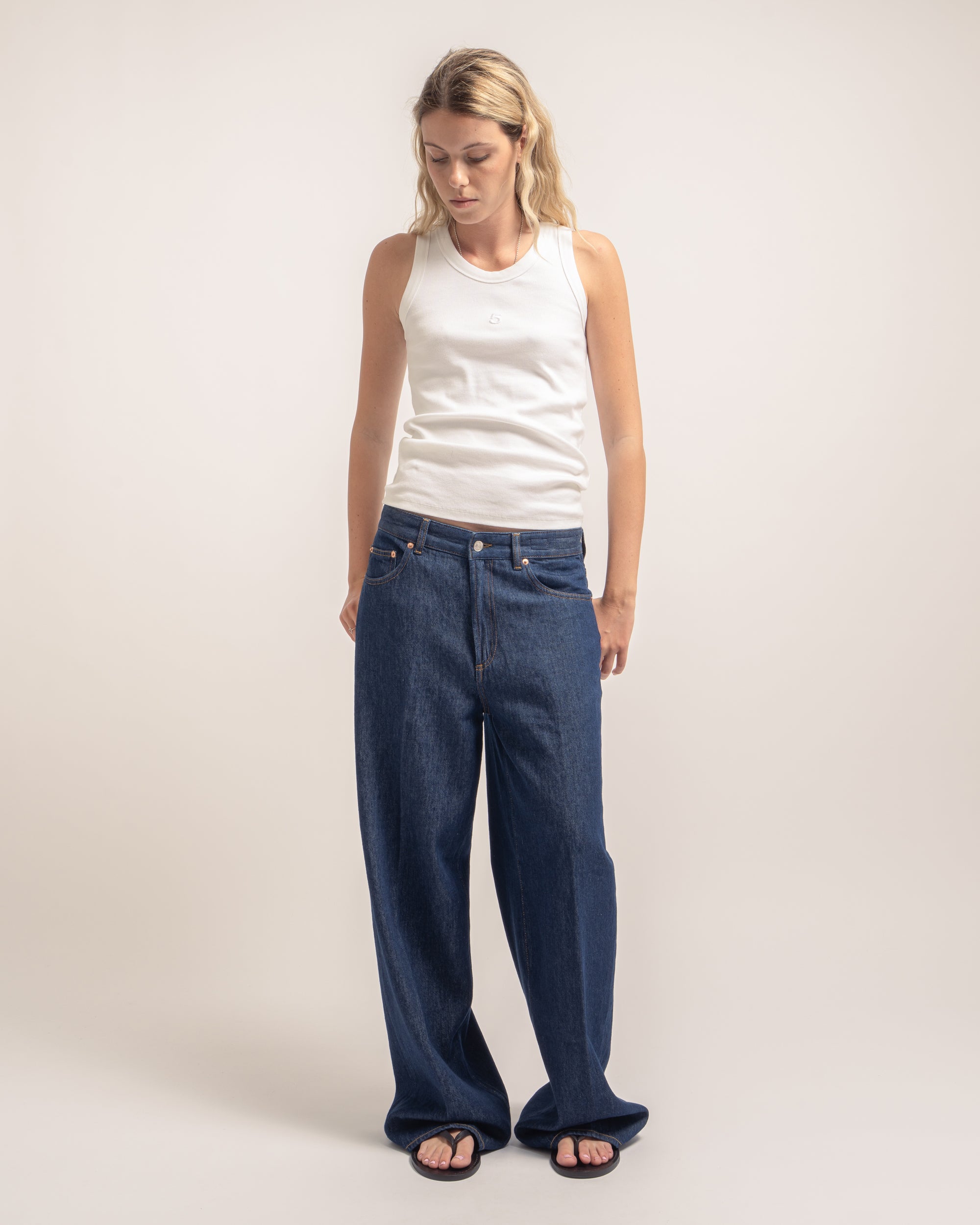 Express jeans gamba ampia
