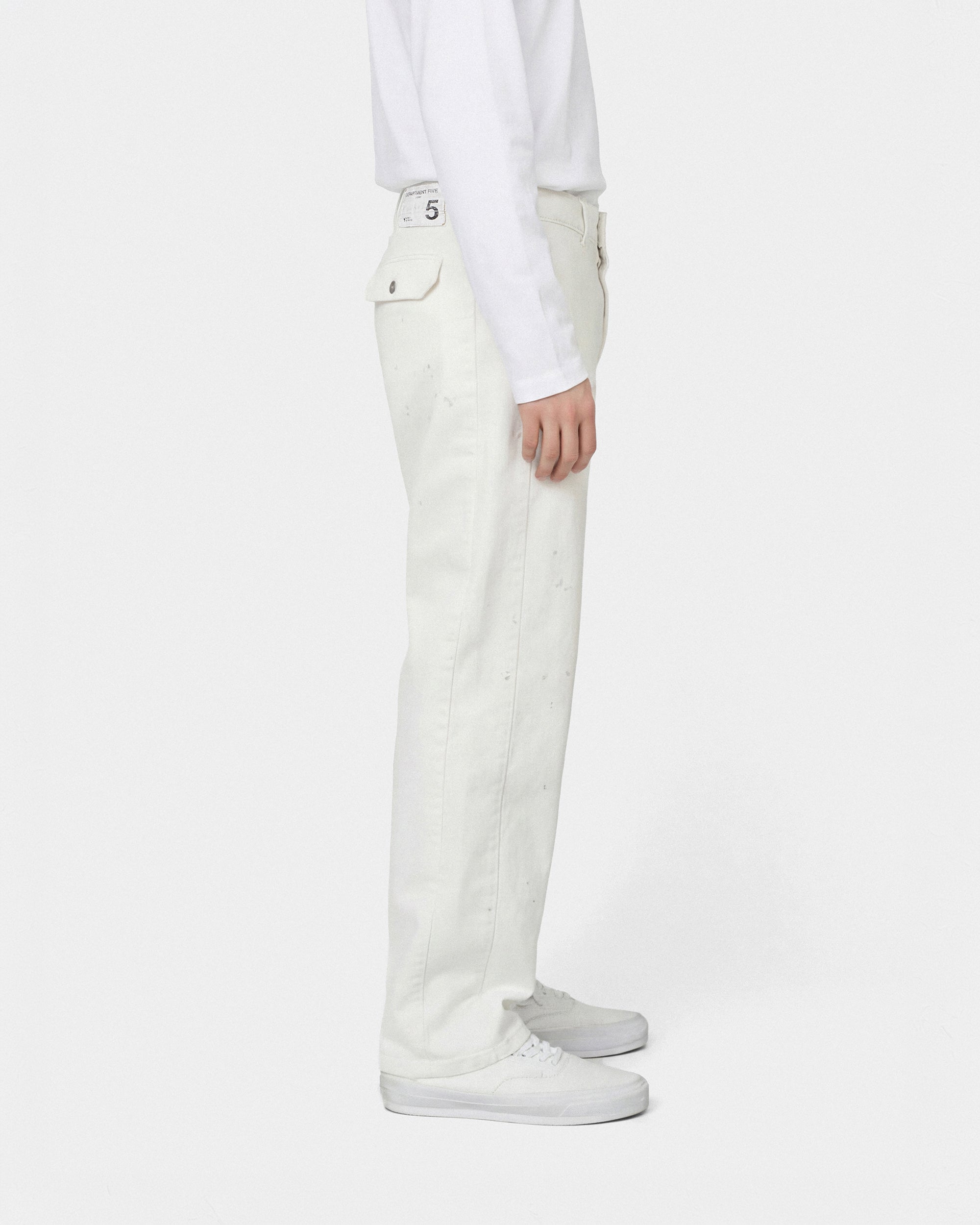 Fiore-D pantaloni wide leg