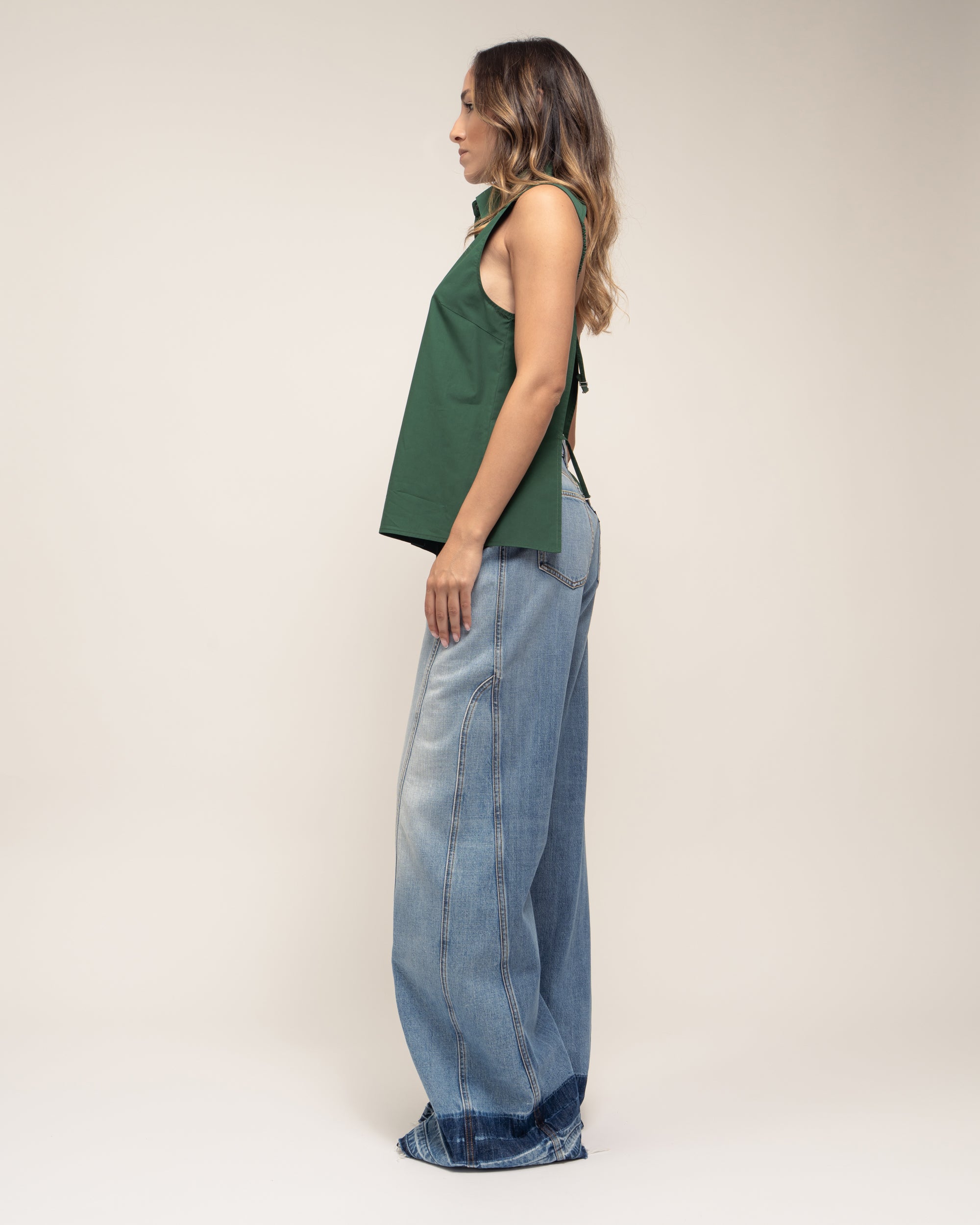 Millie camicia cut-out