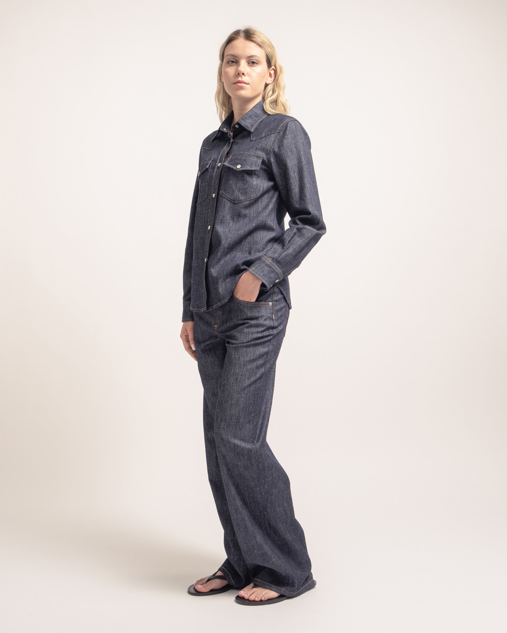 Nite camicia slim texana