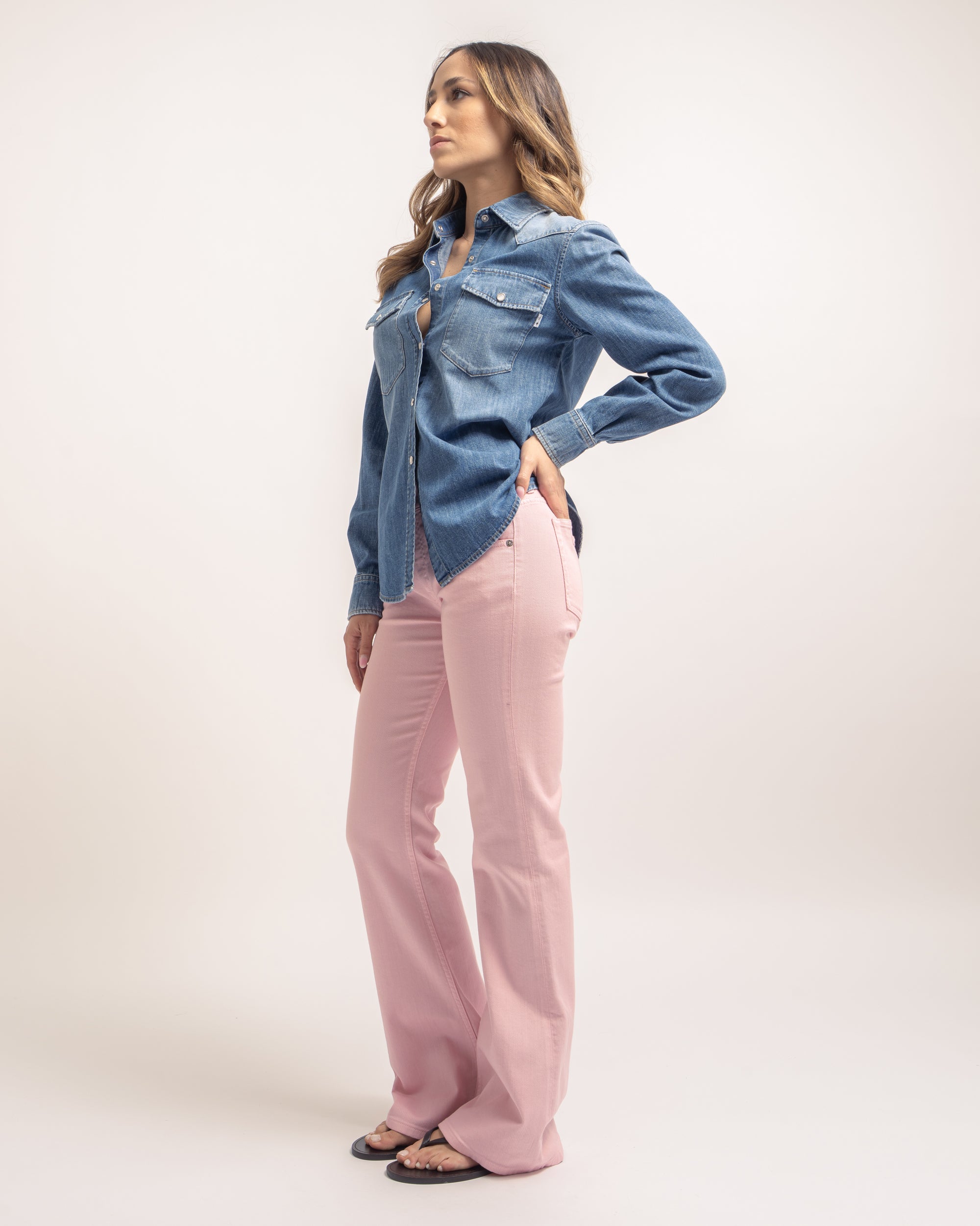 Nite camicia slim texana