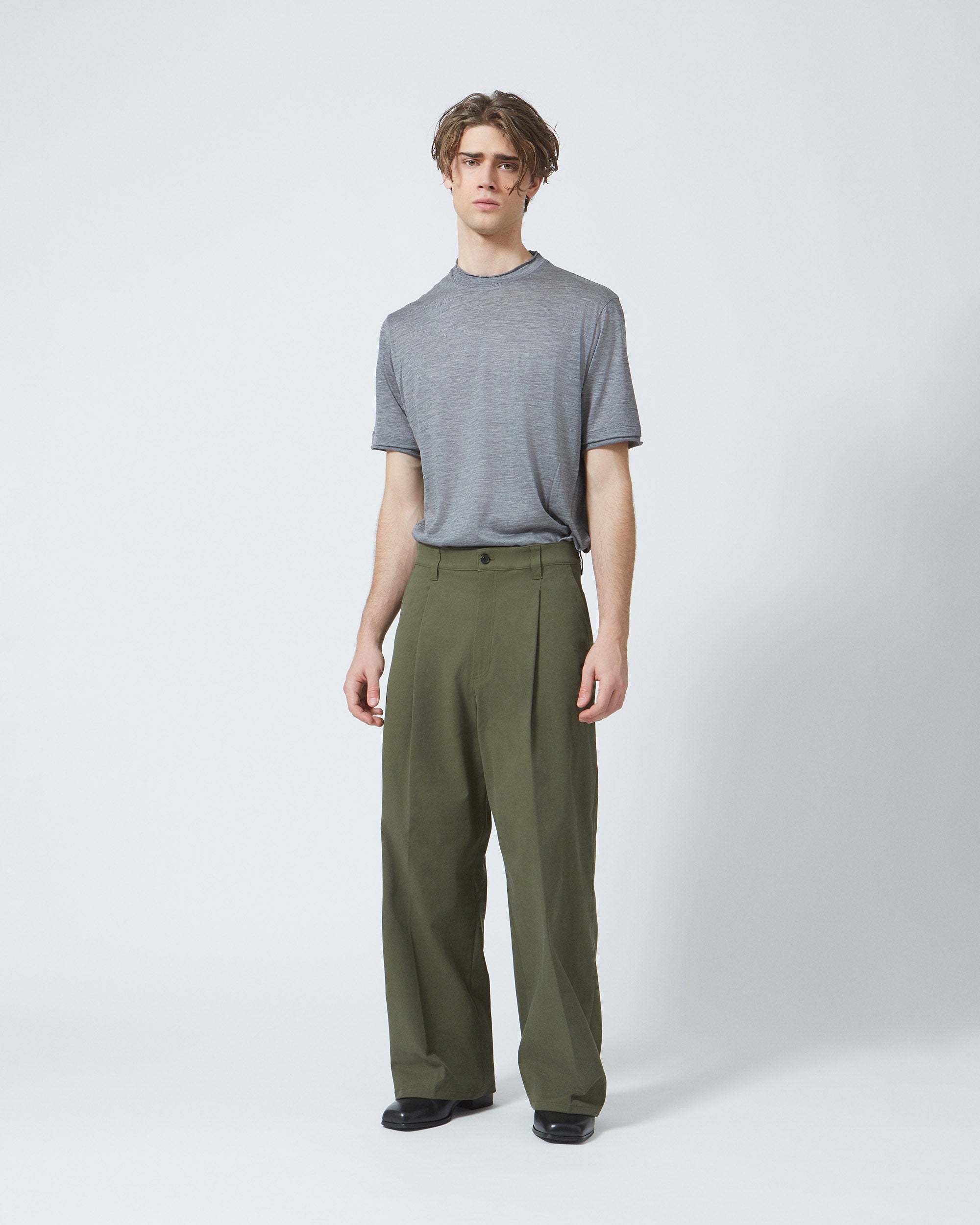 Pailot pantaloni wide leg