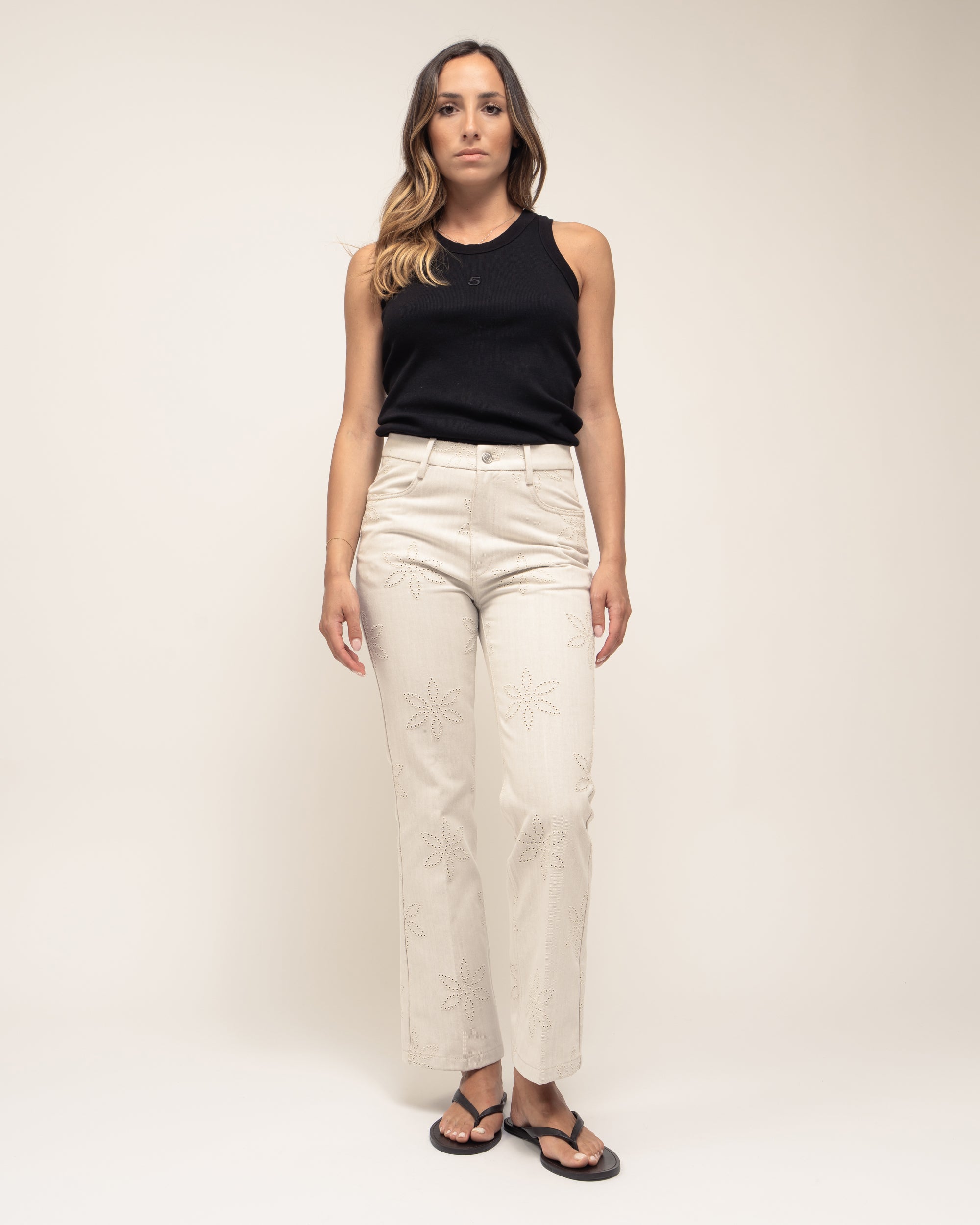 Tex pantaloni bootcut