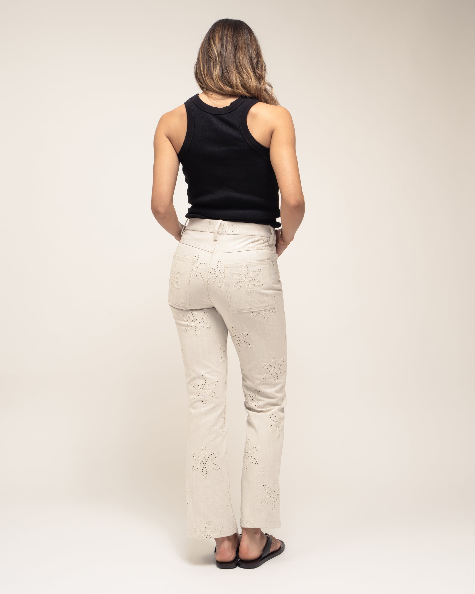 Tex pantaloni bootcut